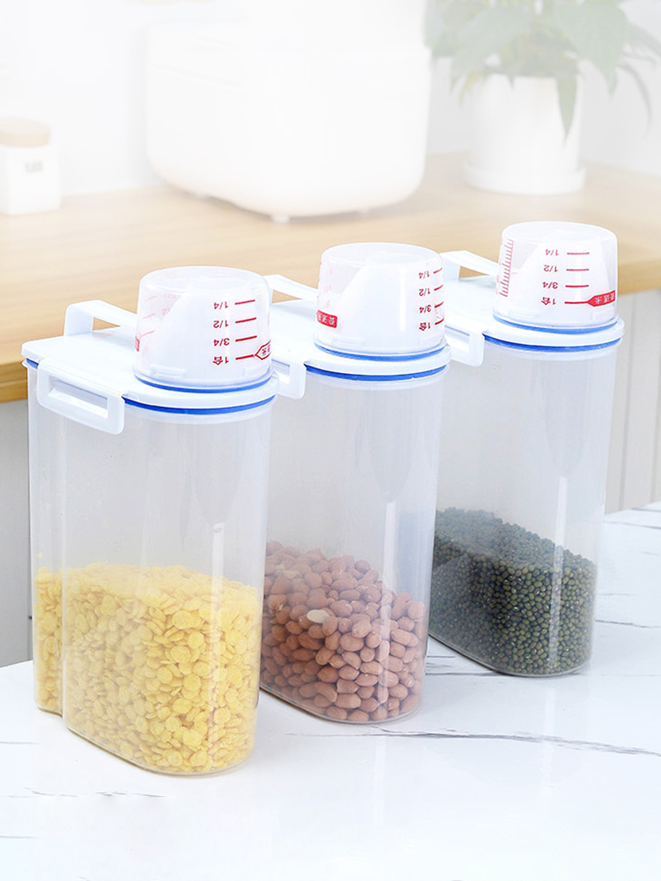 Large Capacity Plastic Rice Bu - Xxl Food Storage Container ulasan dan harga