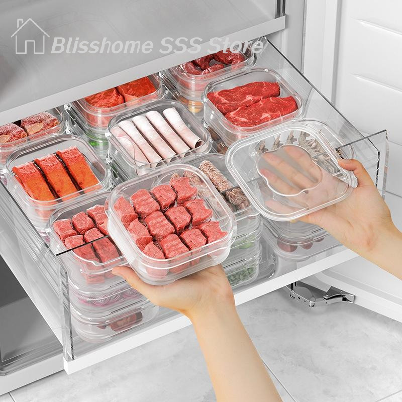 【S】5/10PCS Freeze Meat Preserv - Food Storage Freezer ulasan dan harga