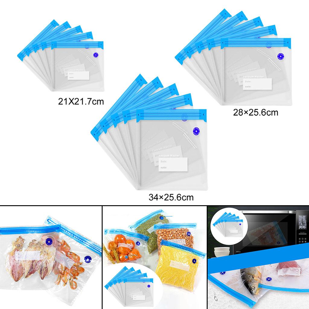 5Pieces Reusable Vacuum Food S - Food Storage Bags Reusable ulasan dan harga