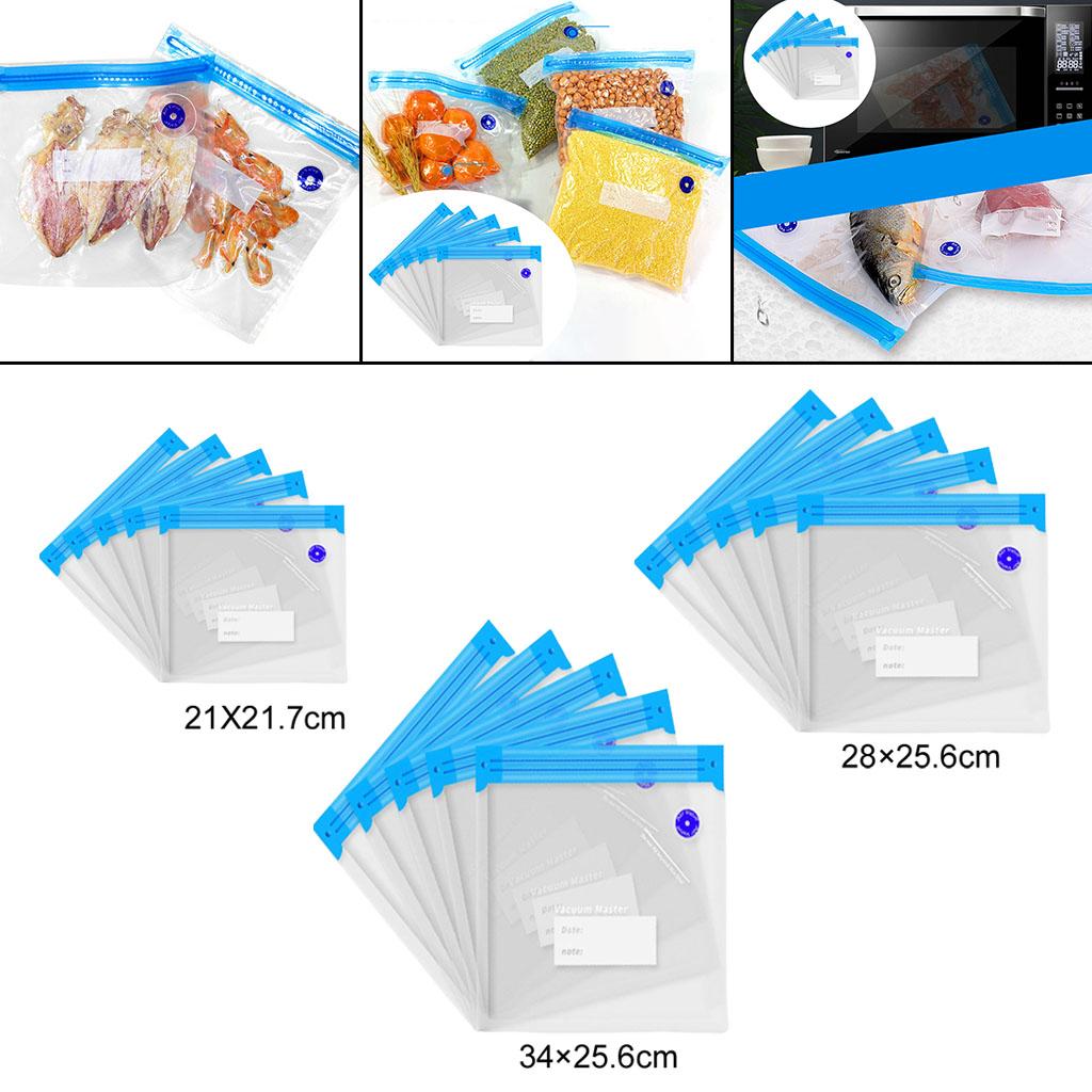 5Pieces Reusable Vacuum Food S - Food Storage Bags Reusable ulasan dan harga