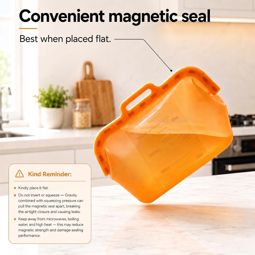 Reusable Silicone Food Storage - Food Storage Bags Reusable ulasan dan harga