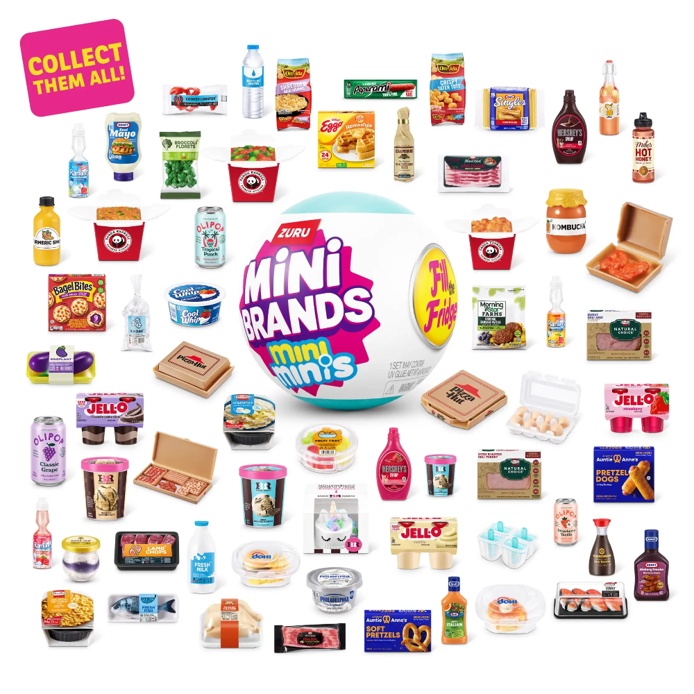 Zuru Mini Brands Fill The Frid - Food Storage Small ulasan dan harga