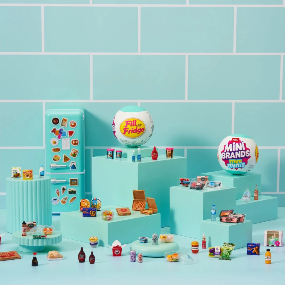 Zuru Mini Brands Fill The Frid - Food Storage Small ulasan dan harga