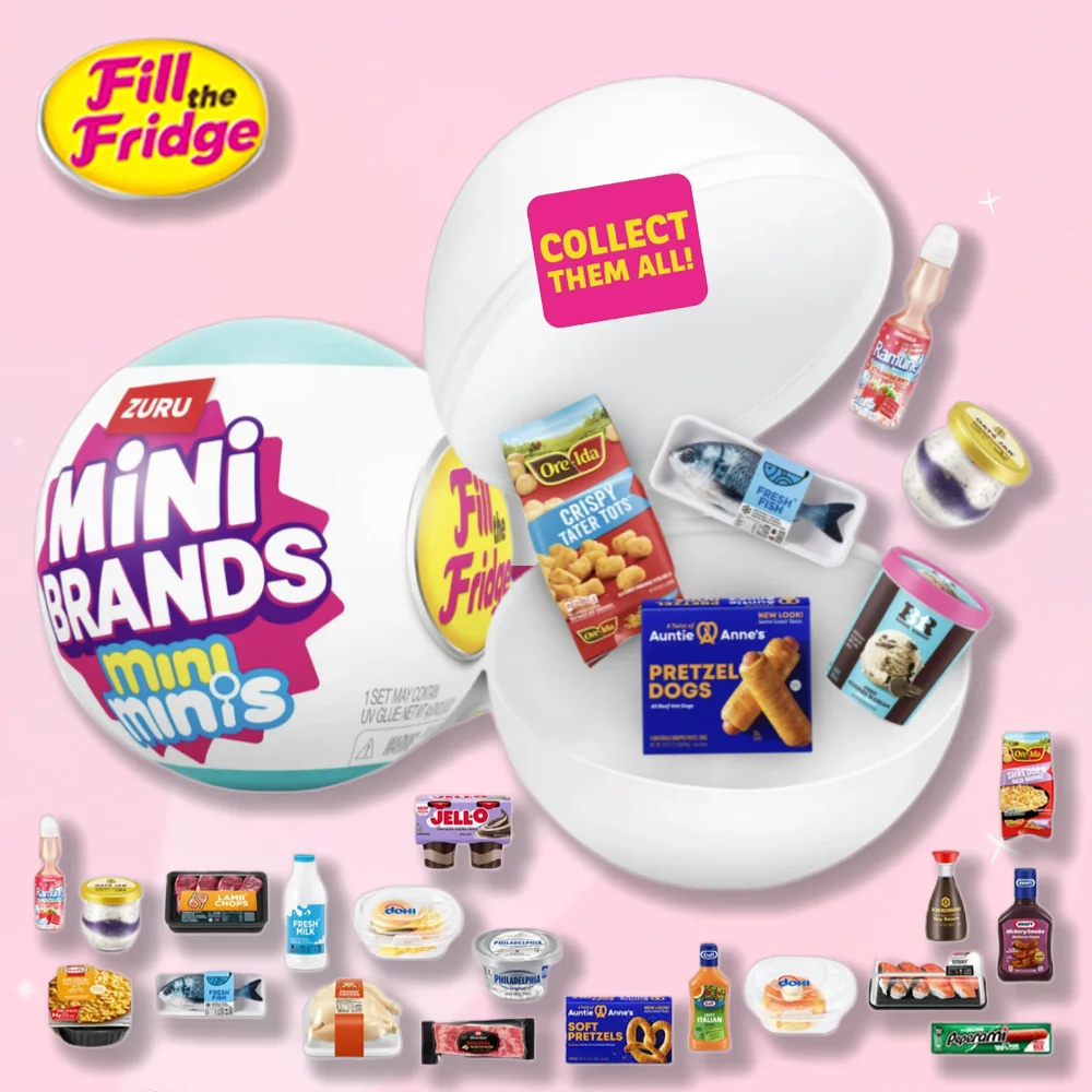 Zuru Mini Brands Fill The Frid - Food Storage Small ulasan dan harga