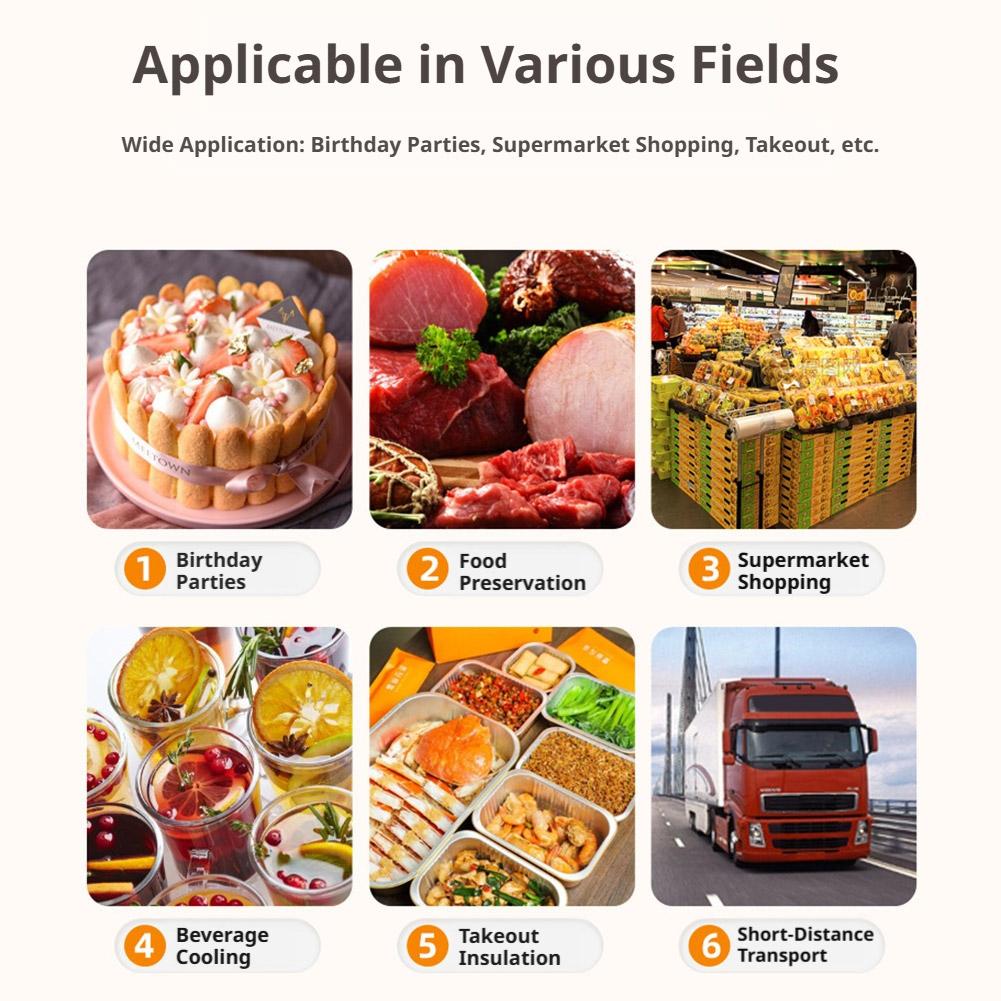S/M/L Portable Insulation Cool - Food Storage Utensils ulasan dan harga