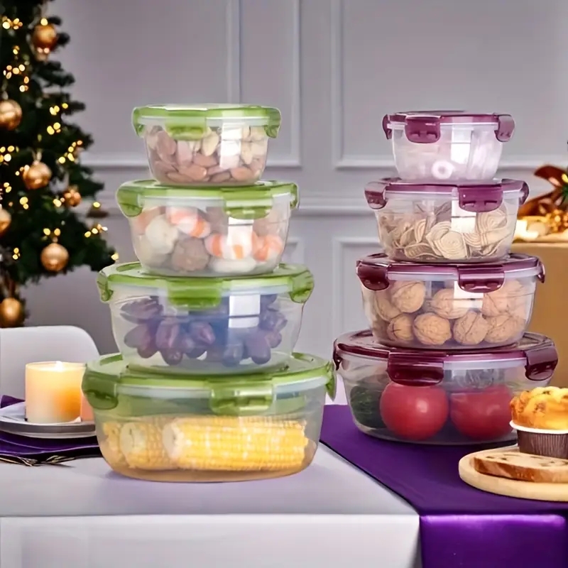 4 plastic food storage contain - Food Storage Containers Plastic Box ulasan dan harga