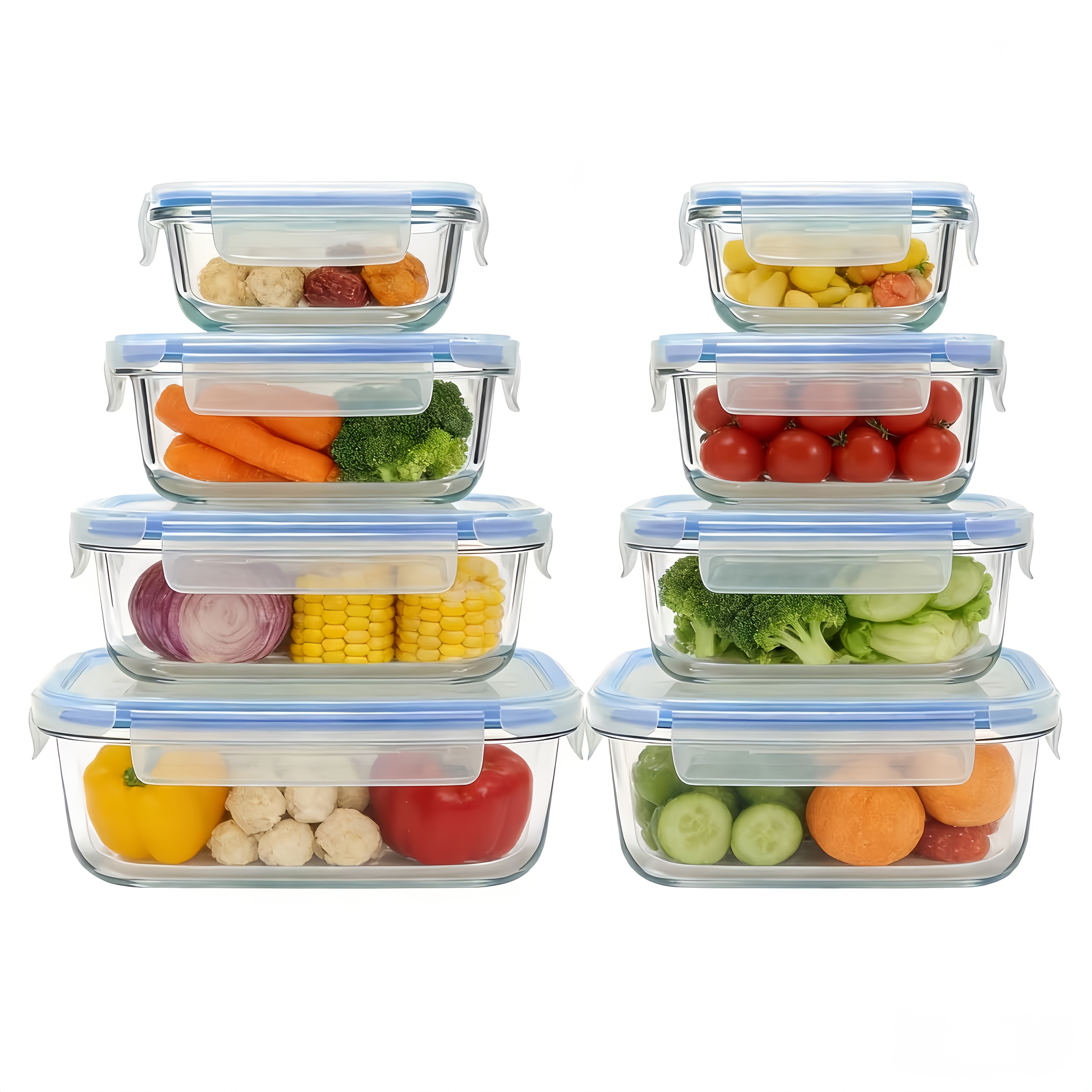 Premium Glass Food Storage Con - Food Storage Containers Plastic Box ulasan dan harga