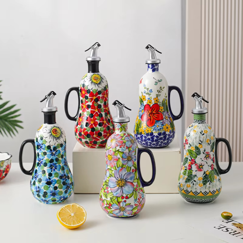 Flowers Plants Ceramic Olive O - Food Storage In Plants ulasan dan harga