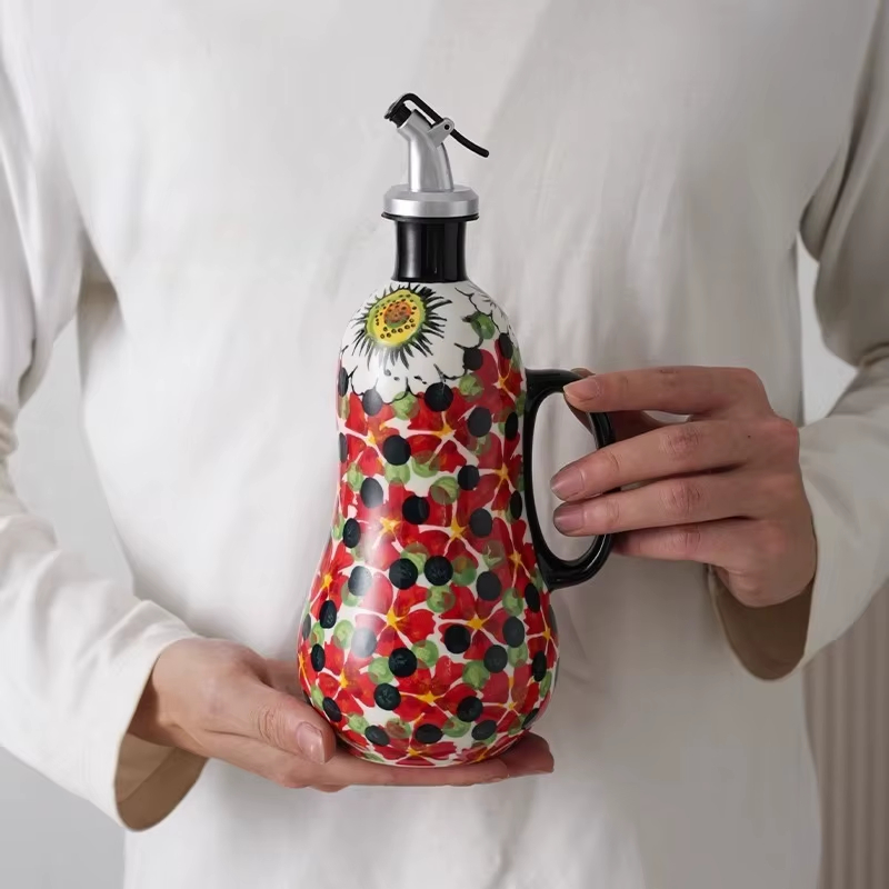 Flowers Plants Ceramic Olive O - Food Storage In Plants ulasan dan harga