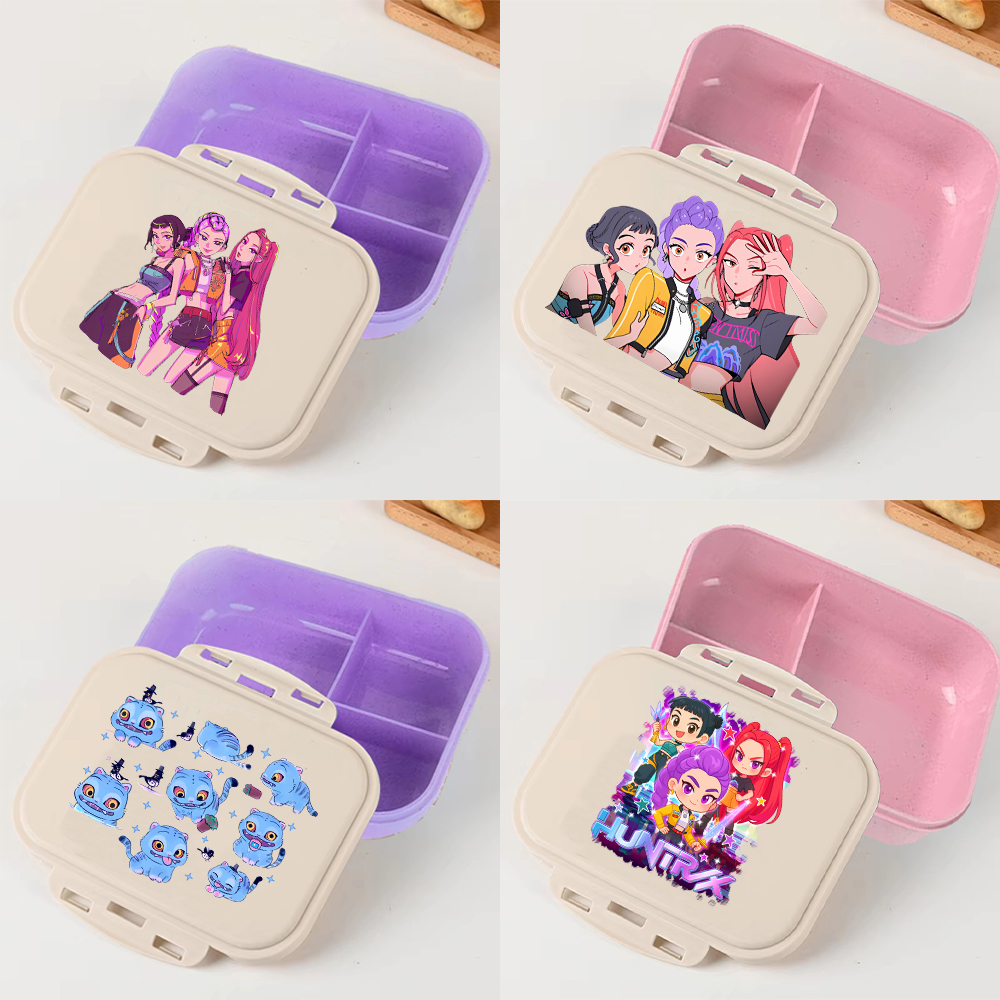 KPop Demon Hunters Lunch Box A - Food Storage No Plastic ulasan dan harga