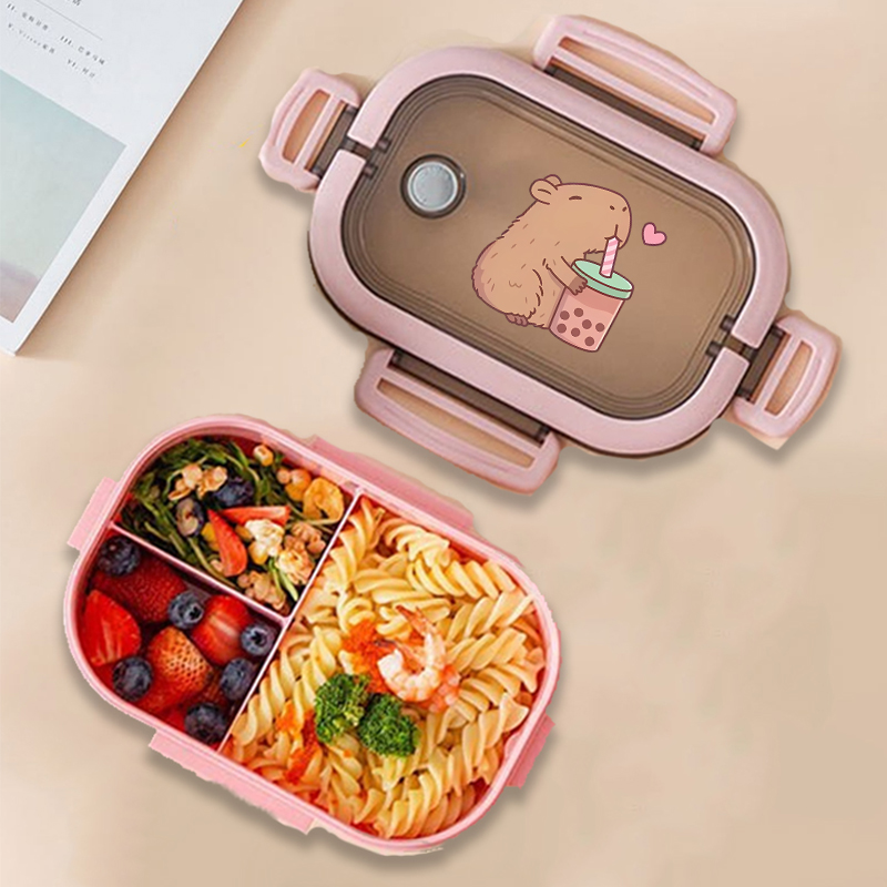 Capybara Bento Lunch Box Anime - Food Storage And Container ulasan dan harga