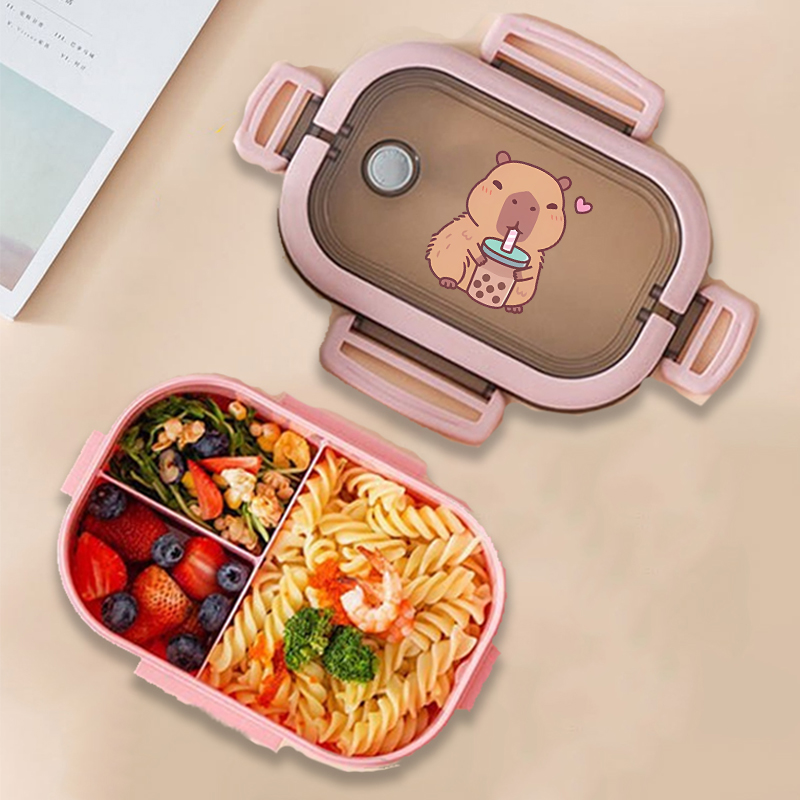 Capybara Bento Lunch Box Anime - Food Storage And Container ulasan dan harga