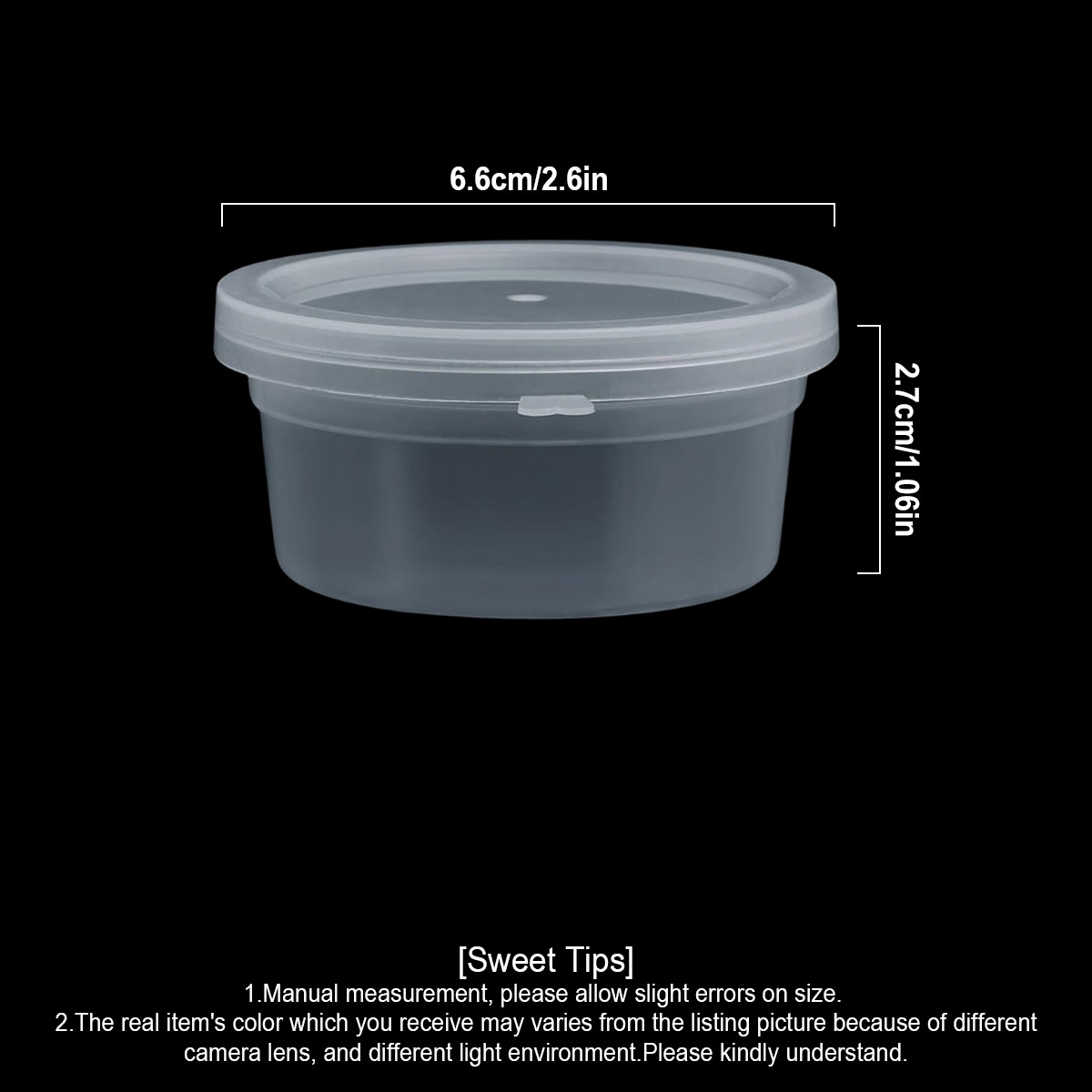 10/20/40 Pack Small Slime Cont - Food Storage Small ulasan dan harga