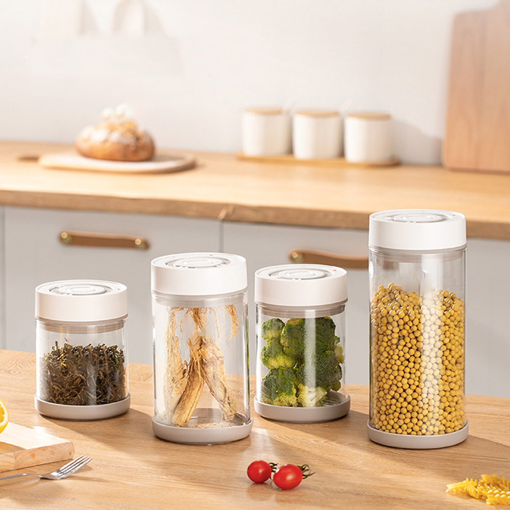 Kitchen Moisture-proof Glass C - Food Storage Glass Set ulasan dan harga
