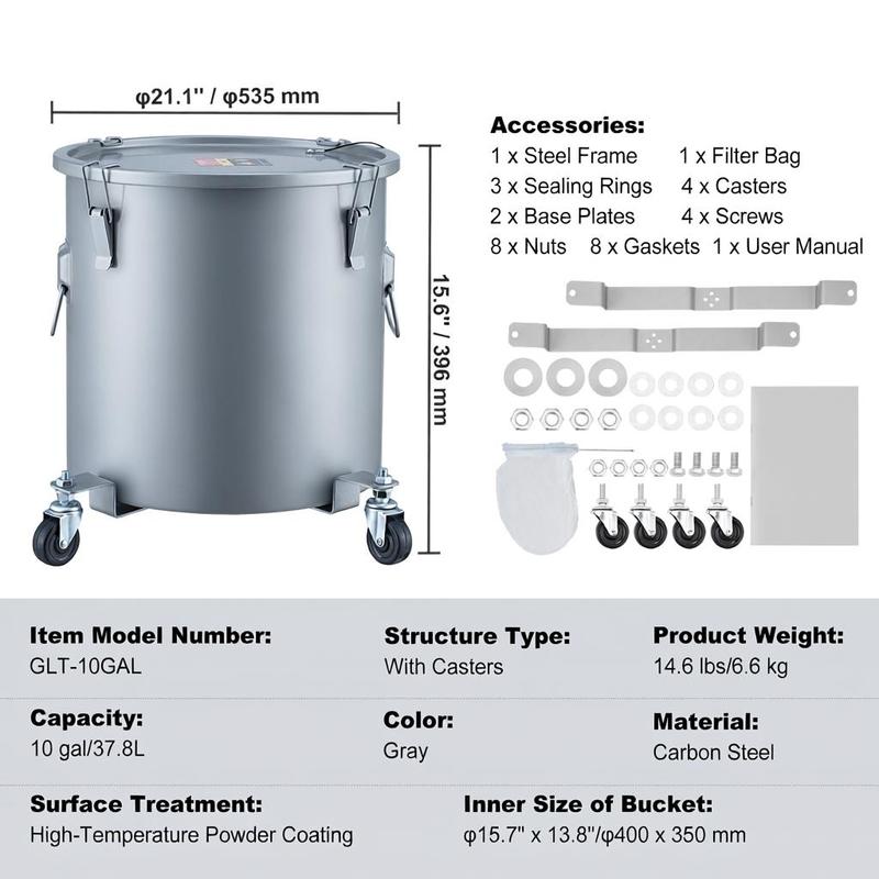 Carbon Steel Oil Transport Con - Food Storage Drums ulasan dan harga