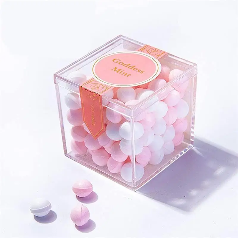 12 PCS Transparent Acrylic Box - Food Storage No Plastic ulasan dan harga