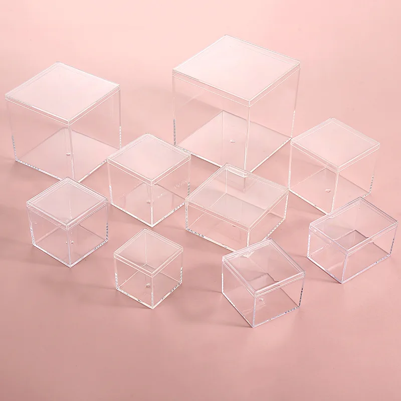 12 PCS Transparent Acrylic Box - Food Storage No Plastic ulasan dan harga