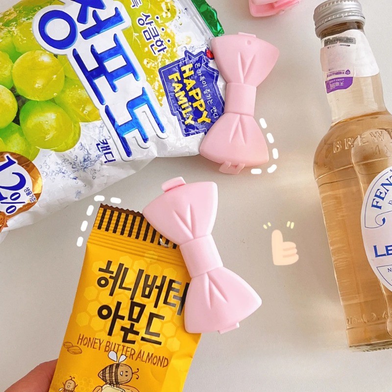 5PCS Kawaii Food Sealing Clip  - Food Storage No Plastic ulasan dan harga