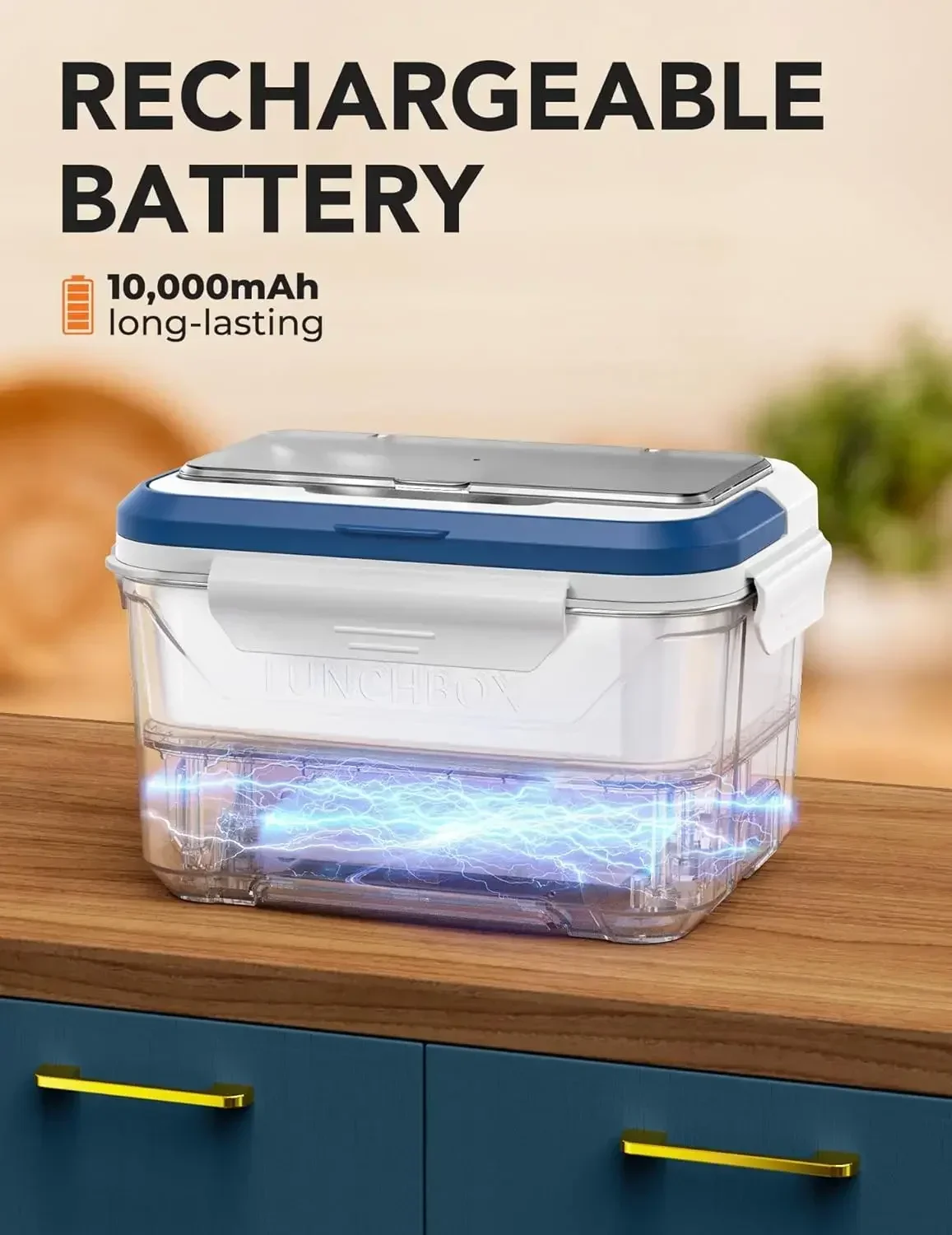 Cordless Electric Lunch Box fo - Portable Food Warmer ulasan dan harga