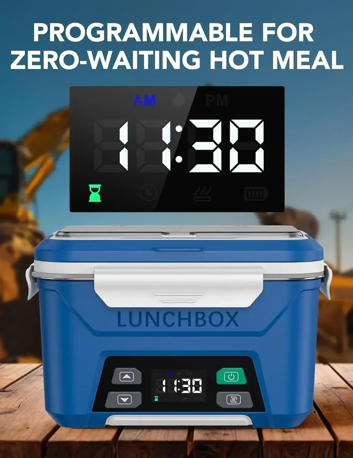 Cordless Electric Lunch Box fo - Portable Food Warmer ulasan dan harga
