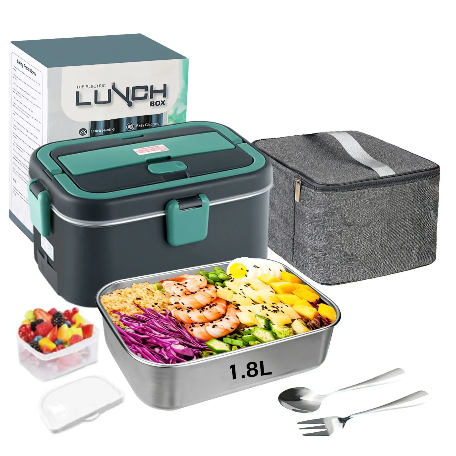 Electric Lunch Box Food Warmer - Portable Food Warmer ulasan dan harga