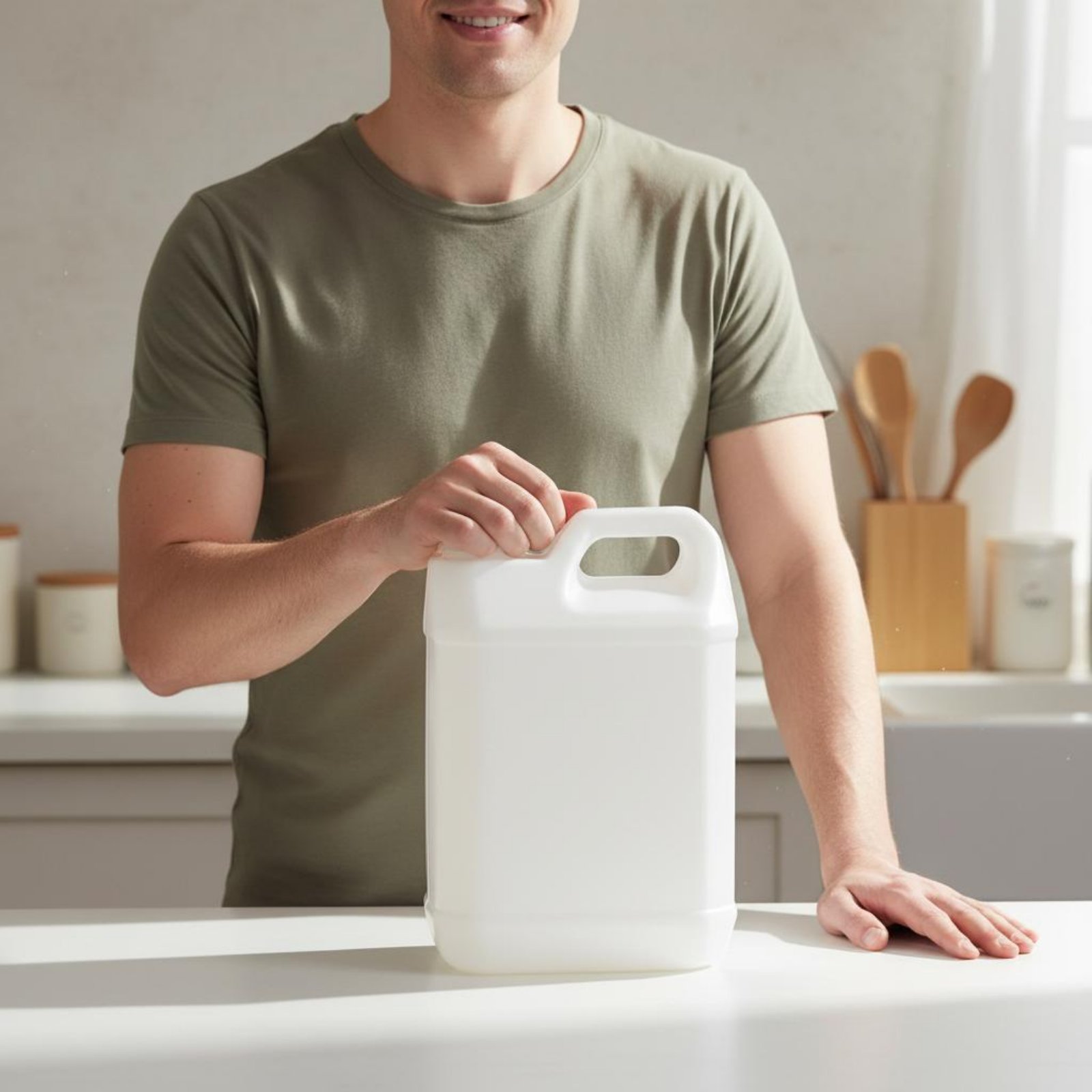 Food-Safe Plastic Jug Versatil - Food Storage And Container ulasan dan harga