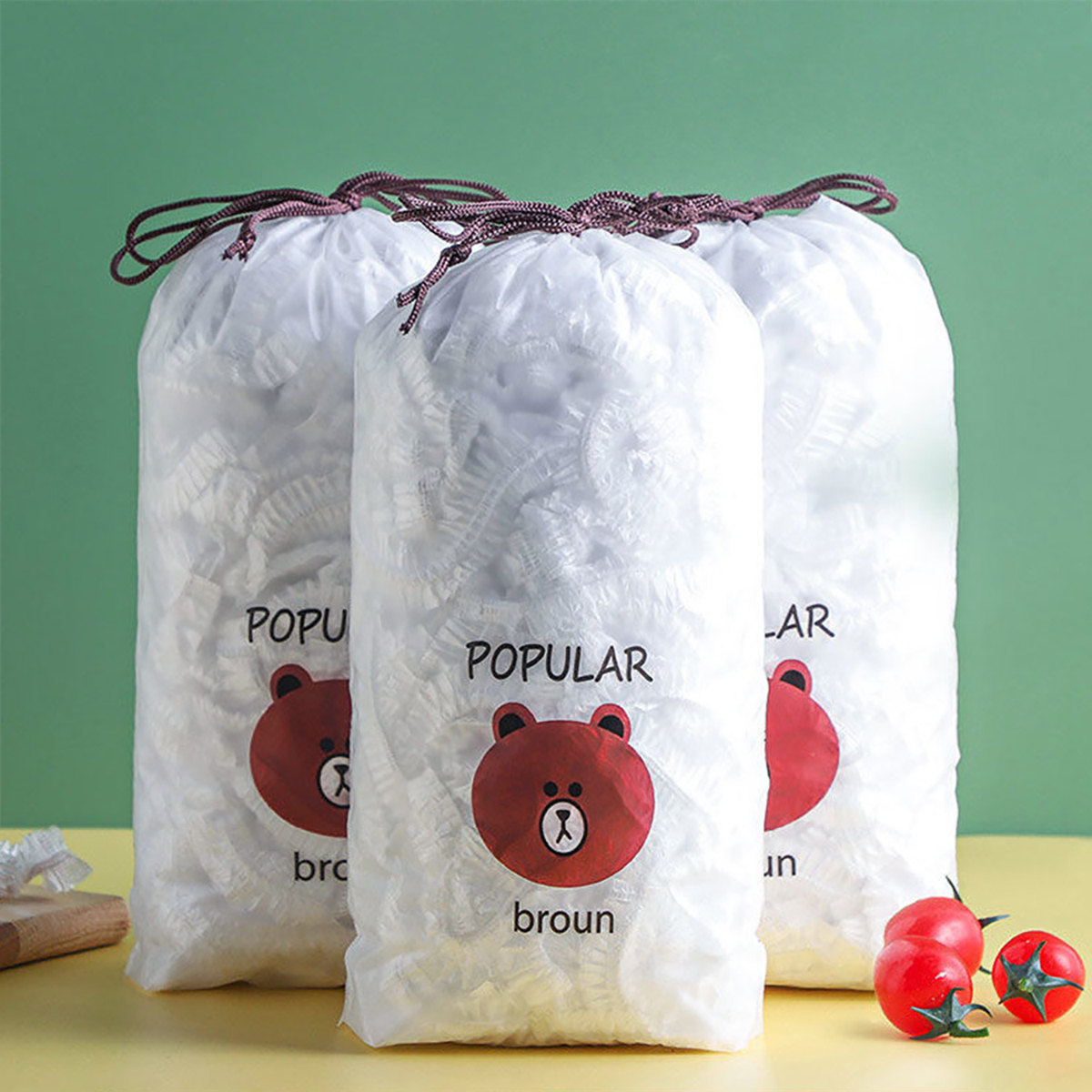 300PCS Disposable Food Keeping - Food Storage No Plastic ulasan dan harga