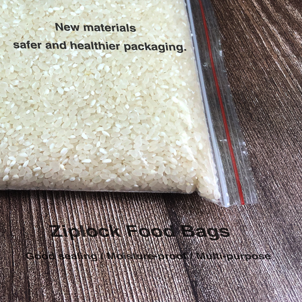 100PCS/Pack Resealable Zip Loc - Food Storage No Plastic ulasan dan harga