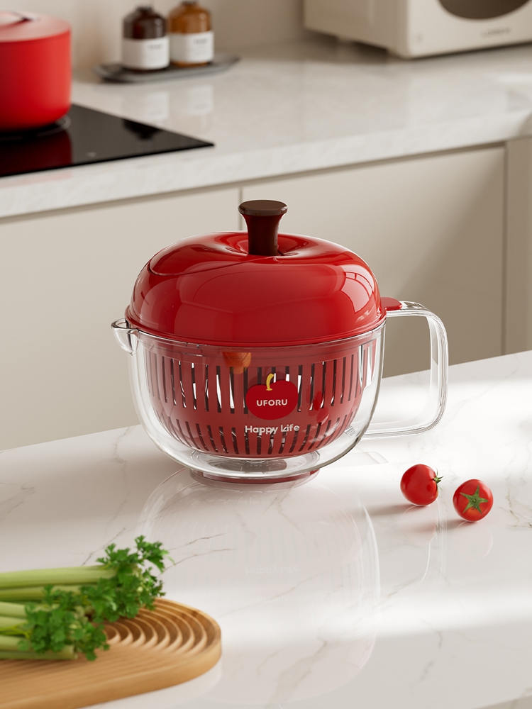 Joined Large Salad Spinner wit - Xxl Food Storage Container ulasan dan harga