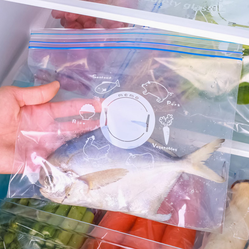 50Pcs Heavy-Duty Double Ziploc - Food Storage Ziploc Bags ulasan dan harga