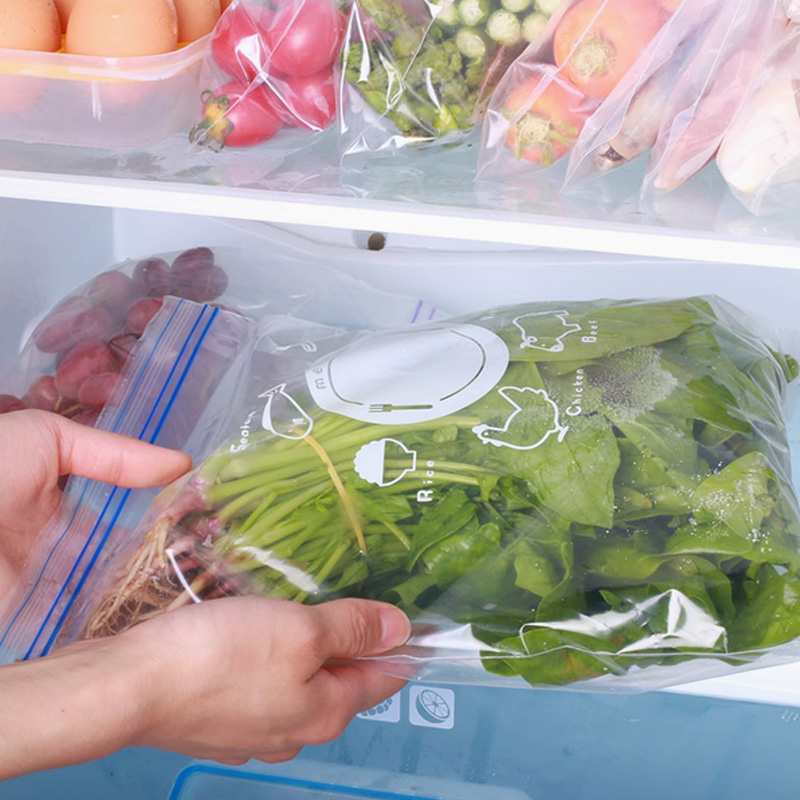 50Pcs Heavy-Duty Double Ziploc - Food Storage Ziploc Bags ulasan dan harga