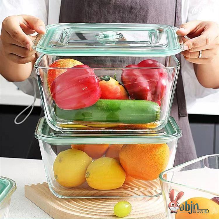 Large Capacity Glass Container - Food Storage Glass Set ulasan dan harga
