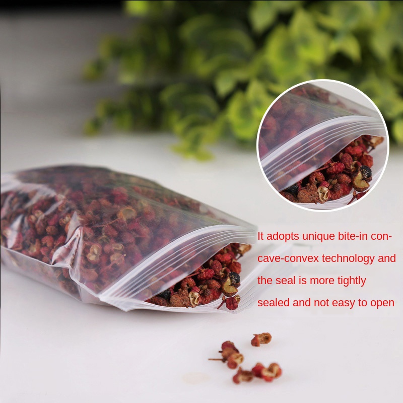 Ziplock Bag Transparent Thick  - Food Storage Ziploc Bags ulasan dan harga