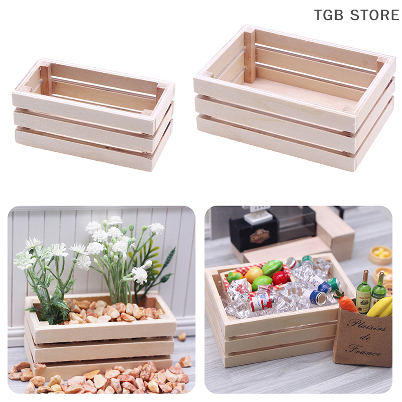 1Pcs 1:12 Plant Pot Food Drink - Food Storage In Plants ulasan dan harga