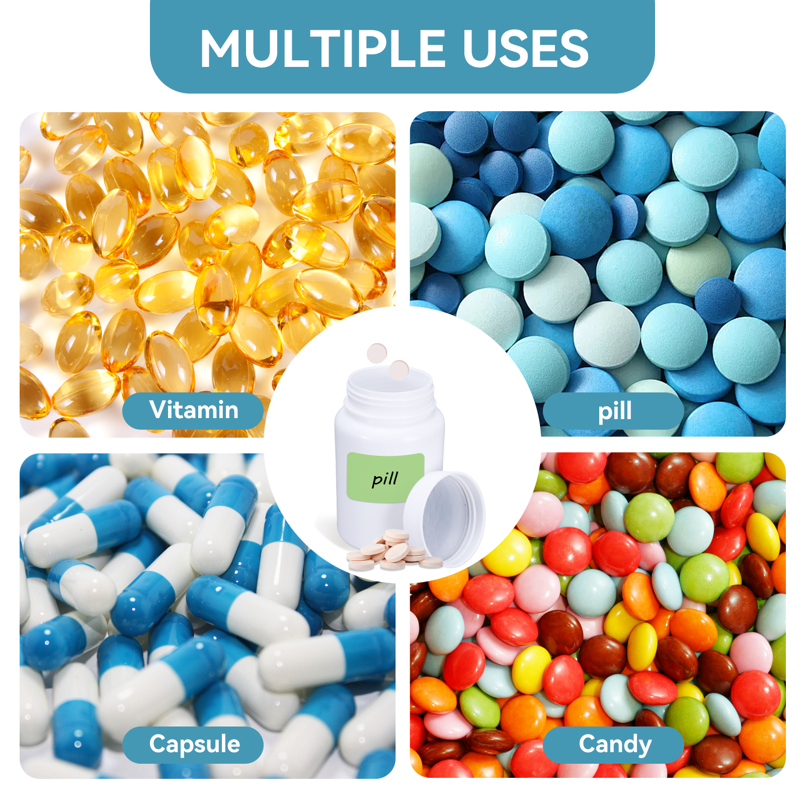 20PCS Empty Big Mouth 150ML Me - Food Storage Drums ulasan dan harga