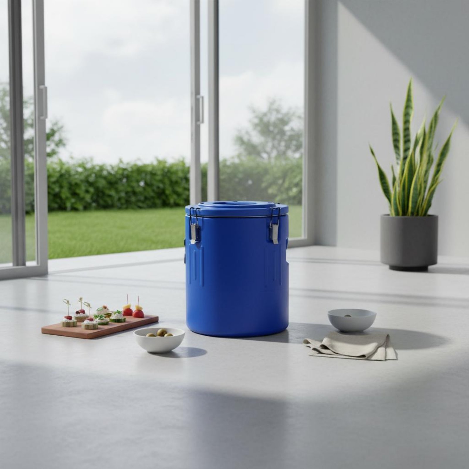 4 Pieces Transport Insulated C - Food Storage Drums ulasan dan harga