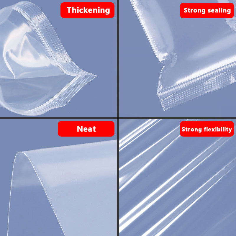 100Pcs Thicken Zipper Sealed B - Food Storage Ziploc Bags ulasan dan harga