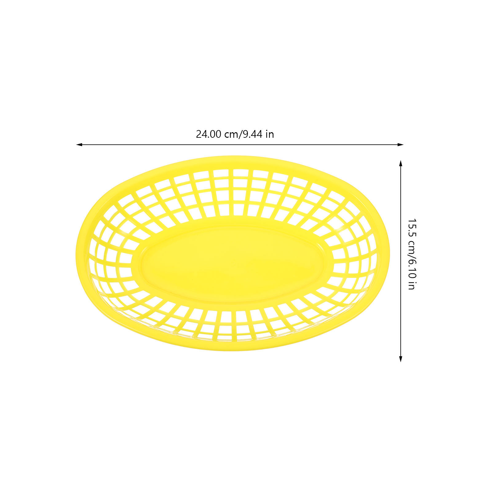 6Pcs Compact Oval Snack Storag - Food Storage Yellow ulasan dan harga