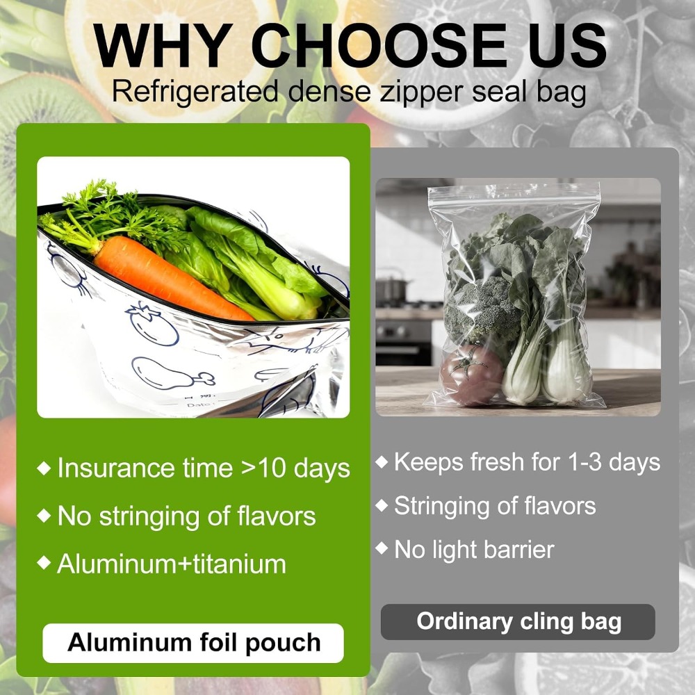 30 Pcs Reusable Mylar Bags for - Food Storage For Long Term ulasan dan harga