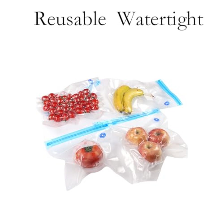 Jipoma 20Pcs 12x13.4 Lnch Reus - Food Storage Bags Reusable ulasan dan harga