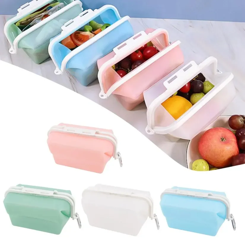 Silicone Travel Premium Reusab - Food Storage Bags Reusable ulasan dan harga