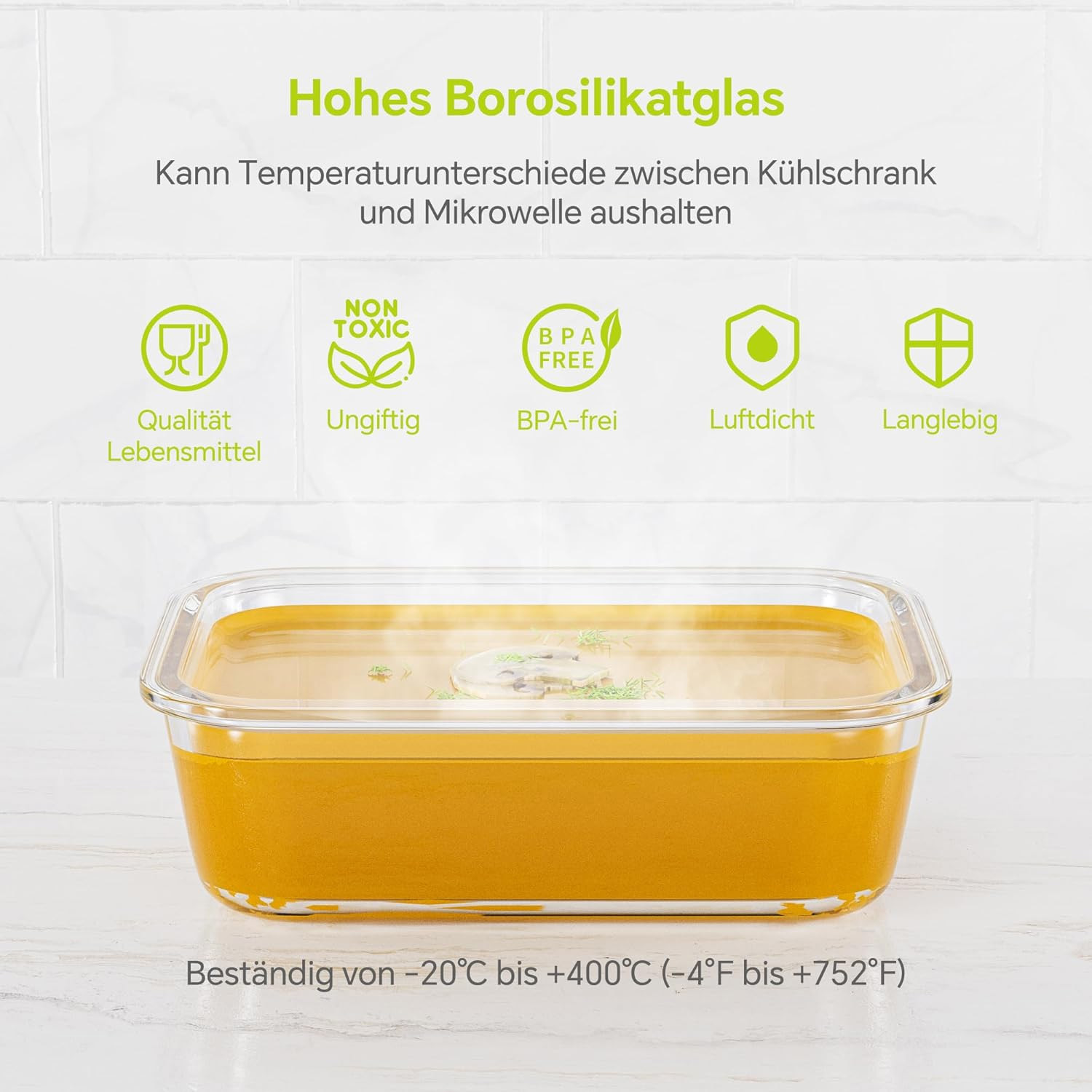 8-Pack Airtight Glass Food Sto - Food Storage Freezer ulasan dan harga