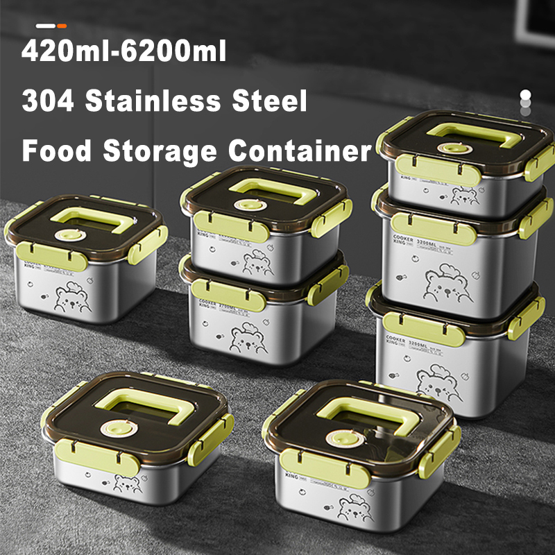 COOKER KING 420ml-6200ml Large - Food Storage Box Large ulasan dan harga
