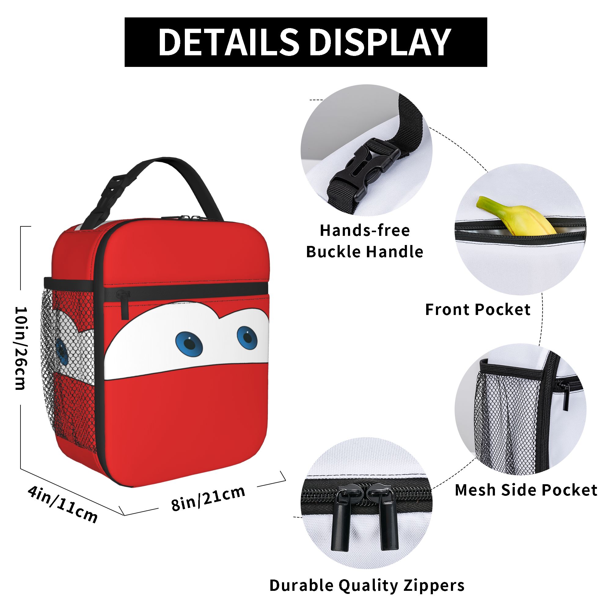 Mcqueens Cartoon Insulated Lun - Food Storage Bags Reusable ulasan dan harga