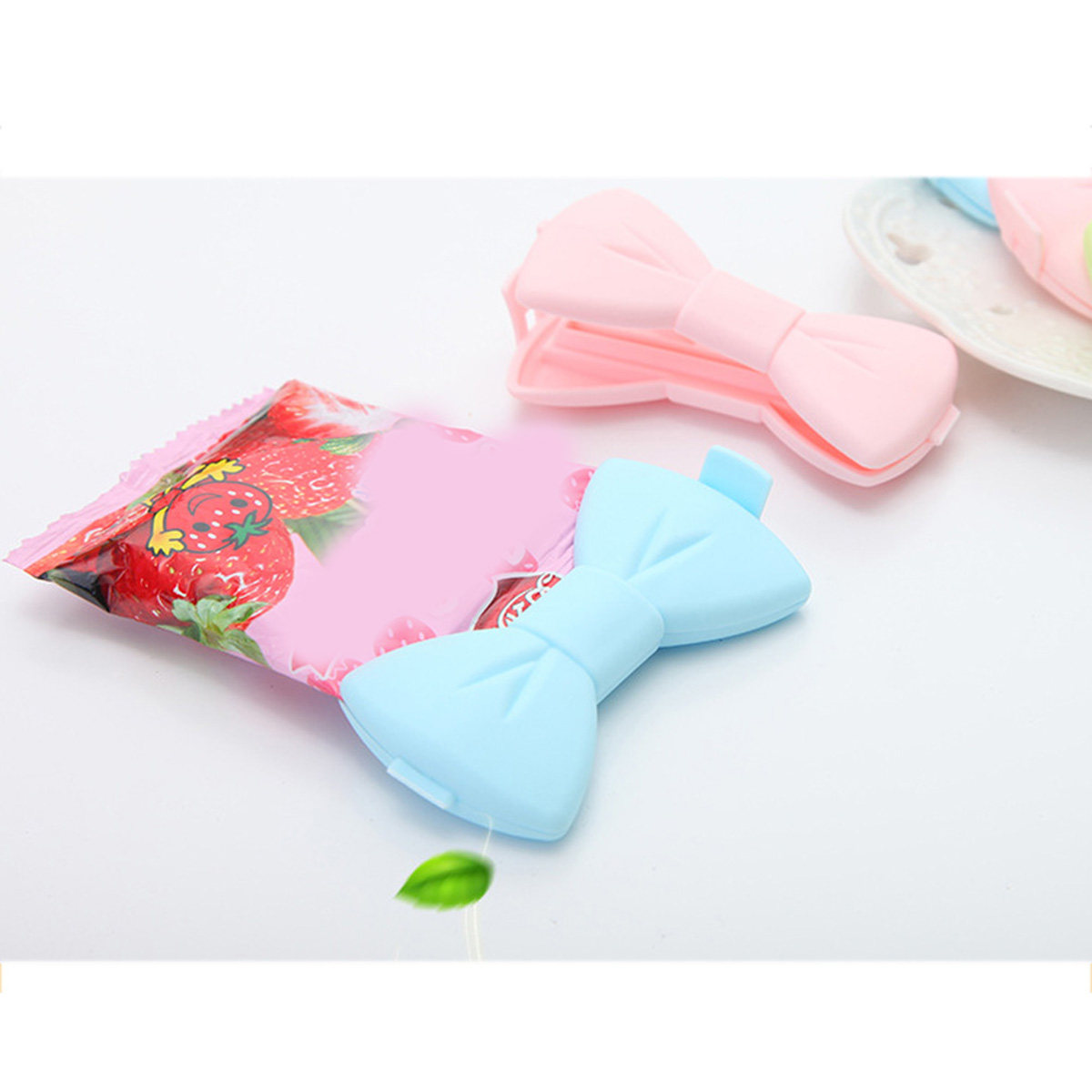 10Pcs Bow-Knot Sealing Clips F - Food Storage Small ulasan dan harga