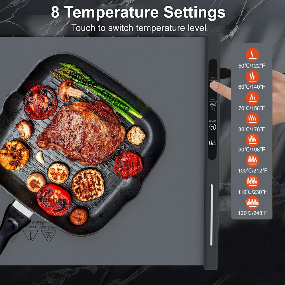 Electric Warming Tray Foldable - Portable Food Warmer ulasan dan harga