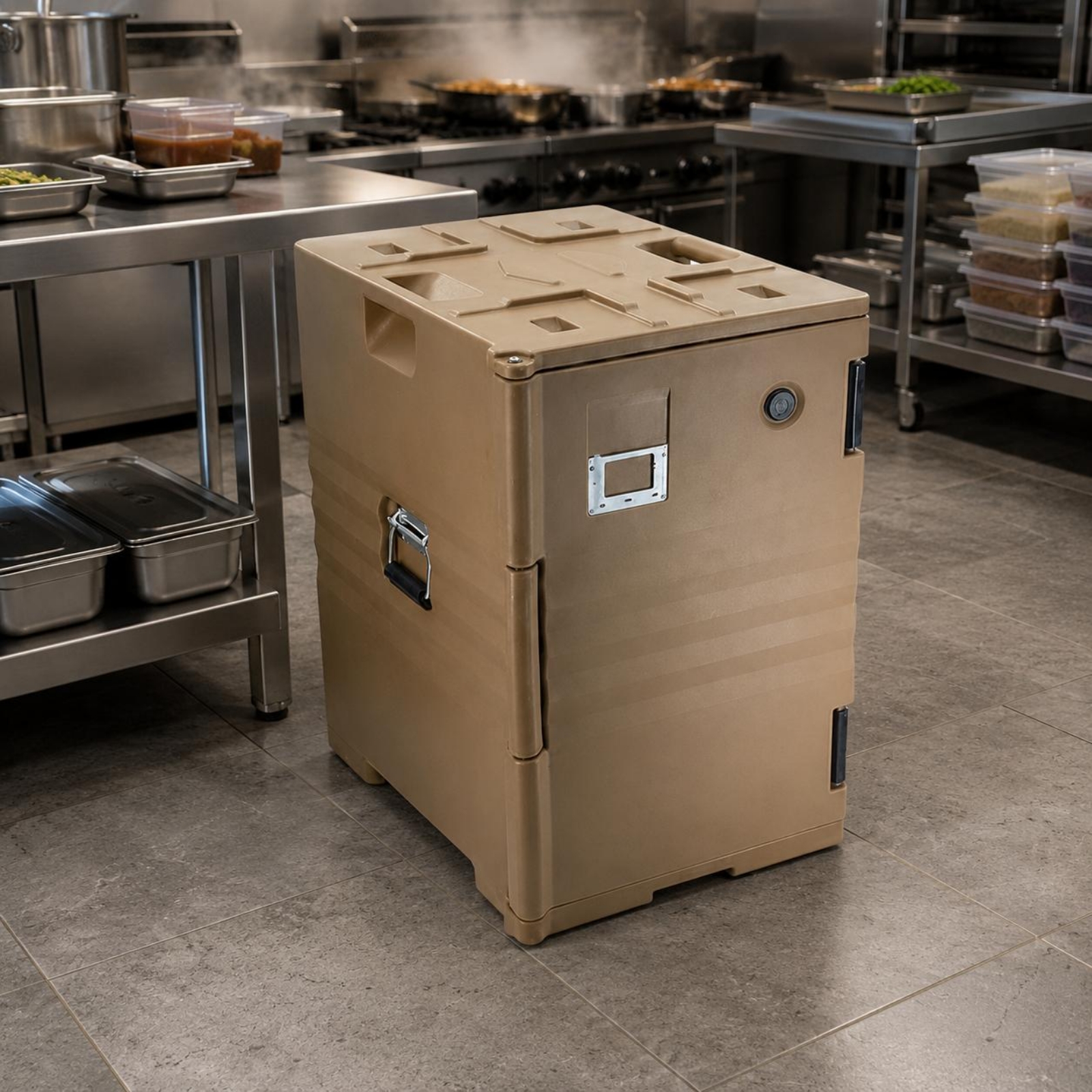 Insulated Food Box Metal Latch - Food Storage Box Large ulasan dan harga
