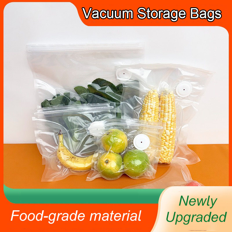 New Reusable Air Vacuum Storag - Food Storage Bags Reusable ulasan dan harga