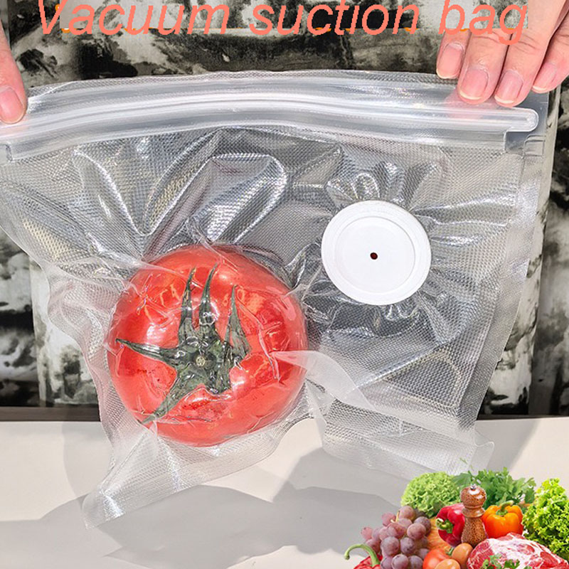 New Reusable Air Vacuum Storag - Food Storage Bags Reusable ulasan dan harga