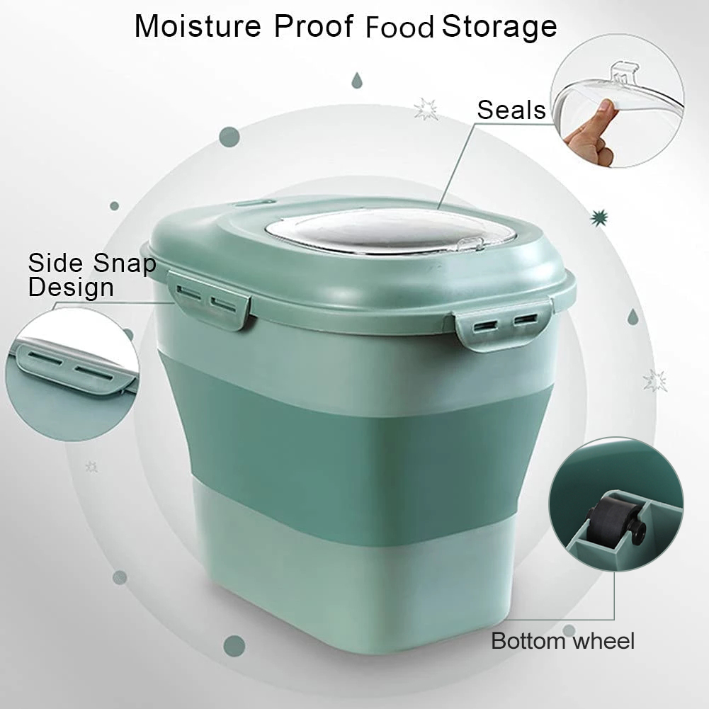 Foldable Pet Food Storage Cont - Xxl Food Storage Container ulasan dan harga